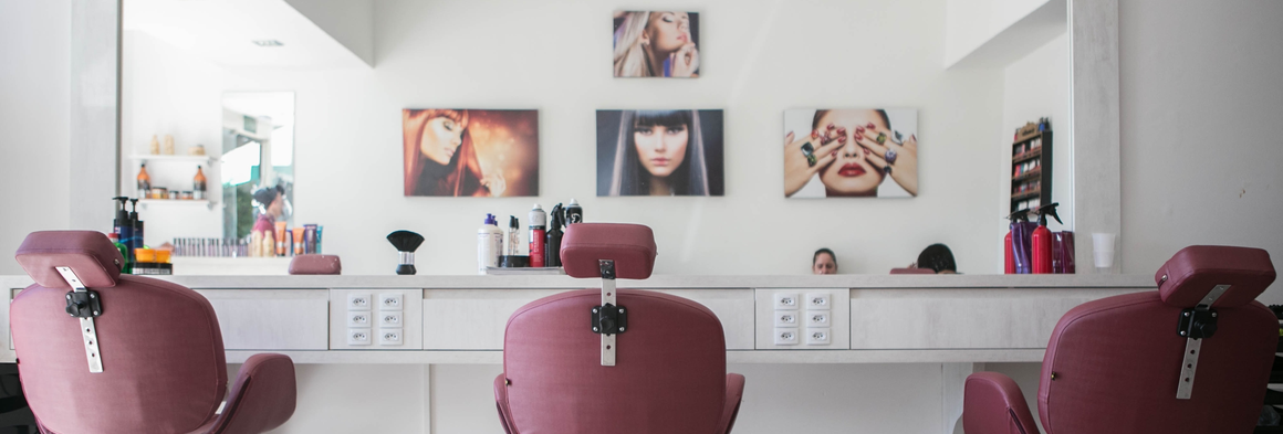 Kosmetikstudio und Friseursalon Ausstattung und Einrichtung