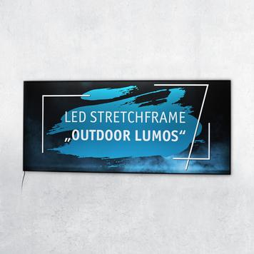 LED Napínací rám „Outdoor Lumos“