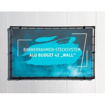 Zásuvný systém rámů bannerů Alu Budget 42 "Wall"